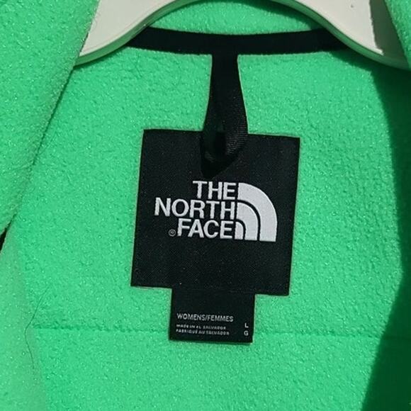 The North Face Women's Denali Jacket Bright Green Size Large - Picture 5 of 7